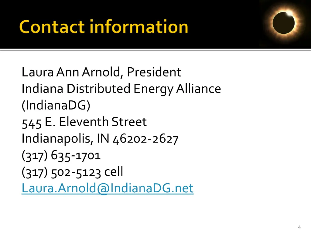 laura ann arnold president indiana distributed 1