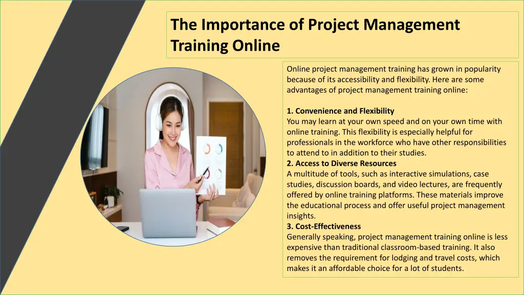 the importance of project management training