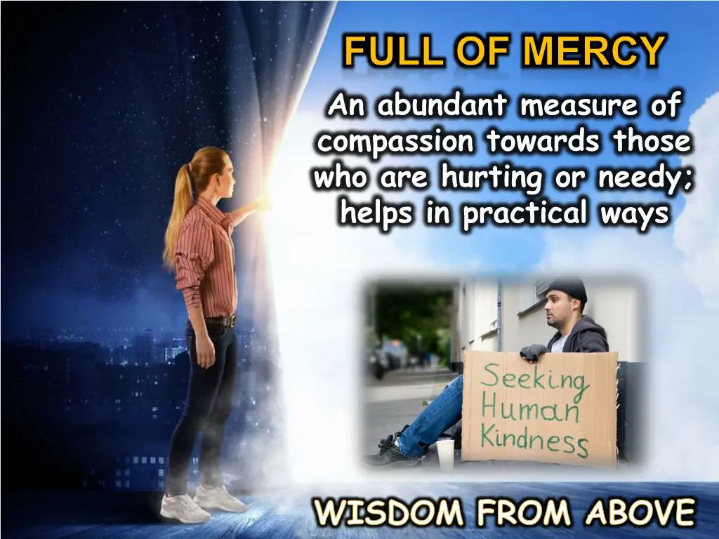 full of mercy an abundant measure of compassion