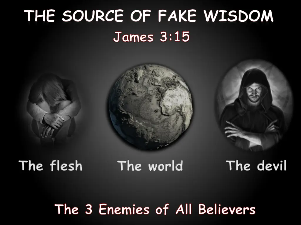 the source of fake wisdom james 3 15