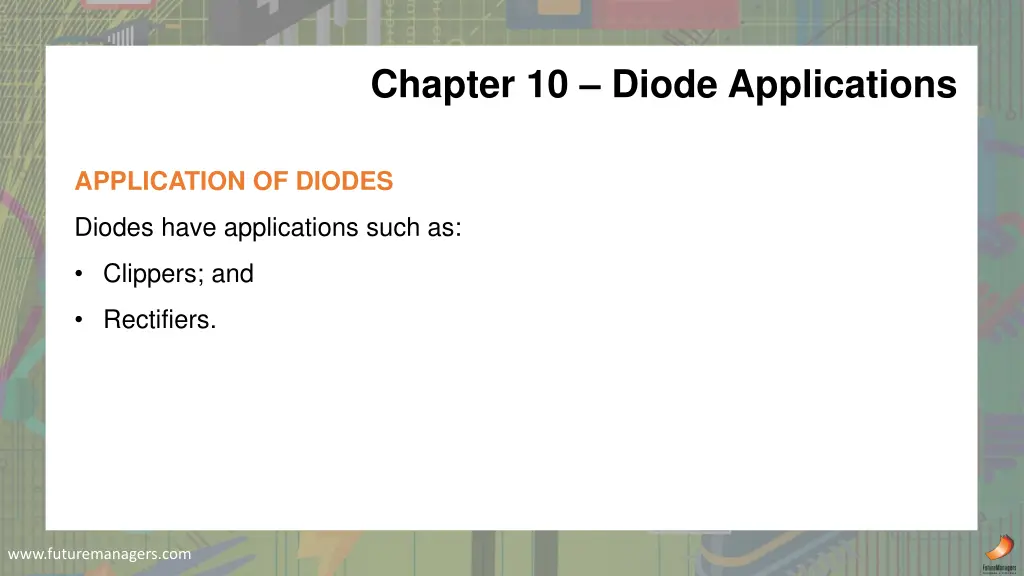 chapter 10 diode applications