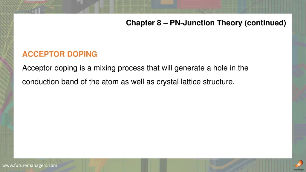 chapter 8 pn junction theory continued 2