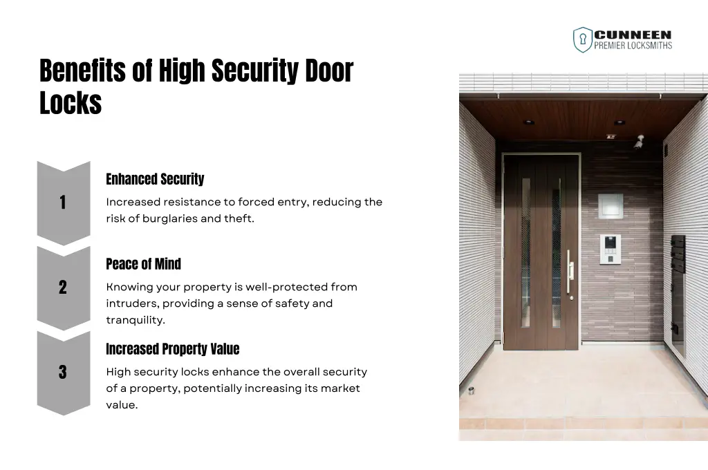 benefits of high security door locks