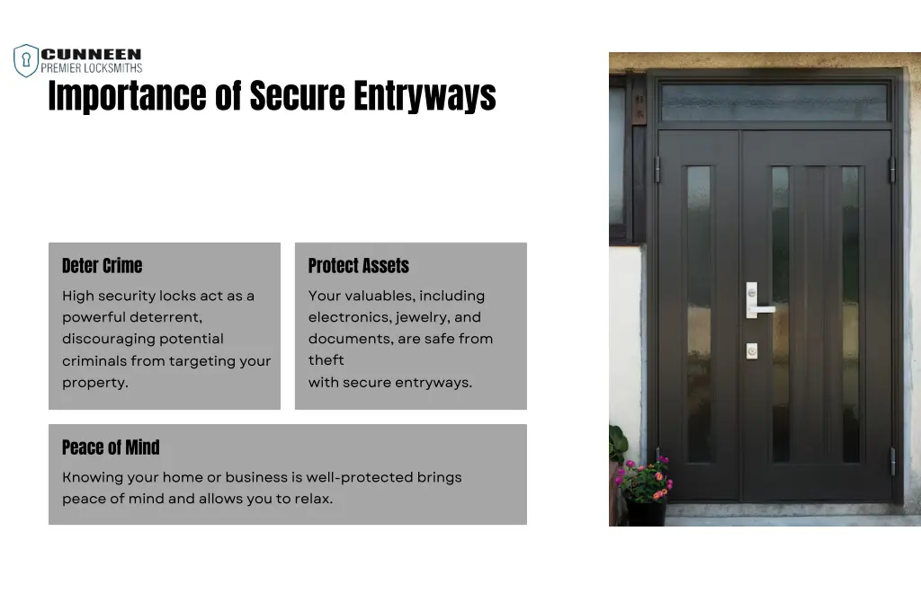 importance of secure entryways