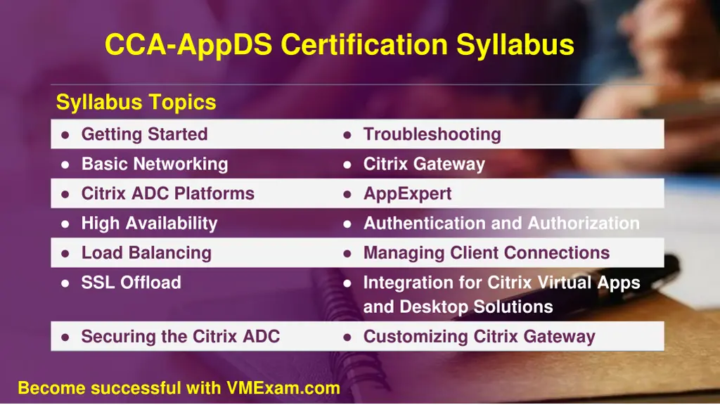 cca appds certification syllabus