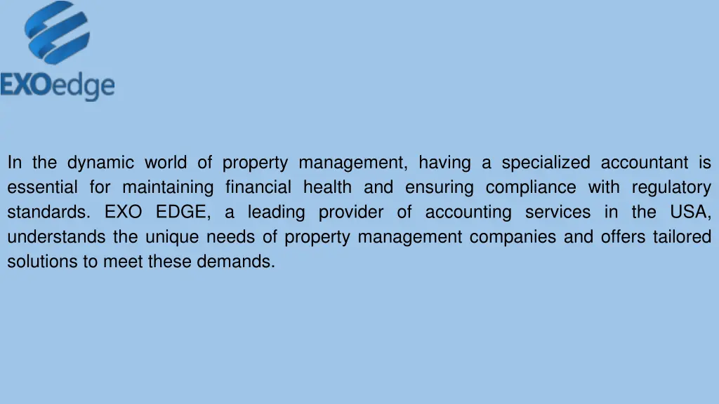 in the dynamic world of property management