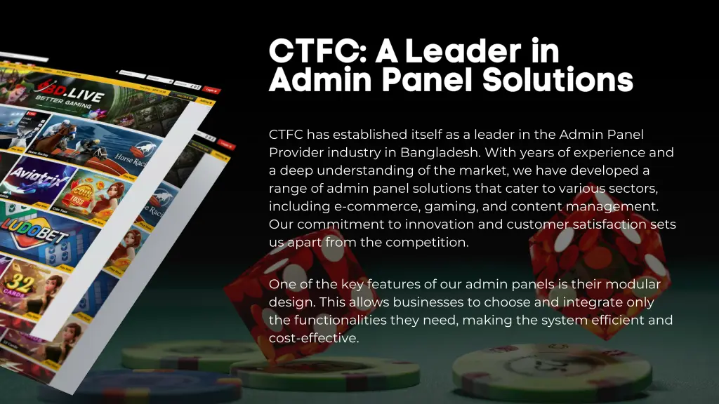 ctfc has established itself as a leader