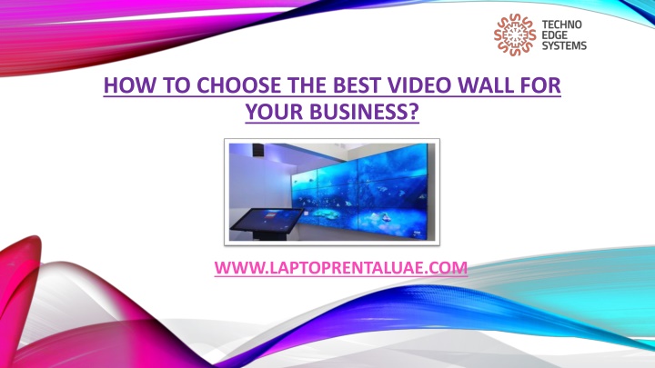 how to choose the best video wall for your