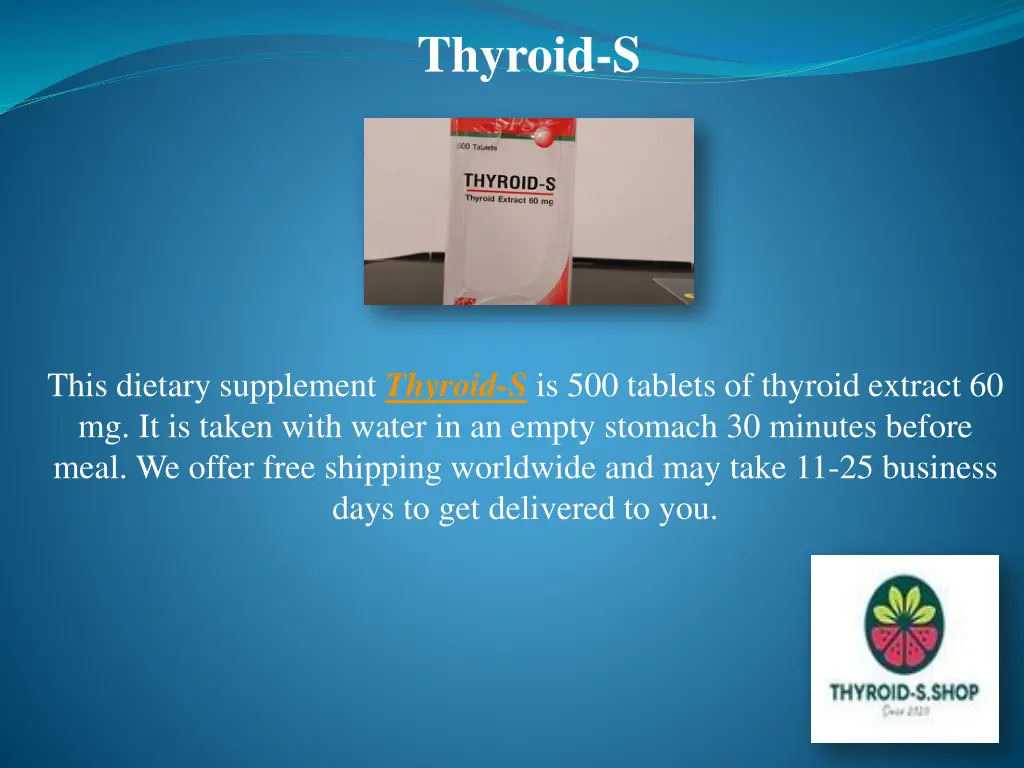 thyroid s