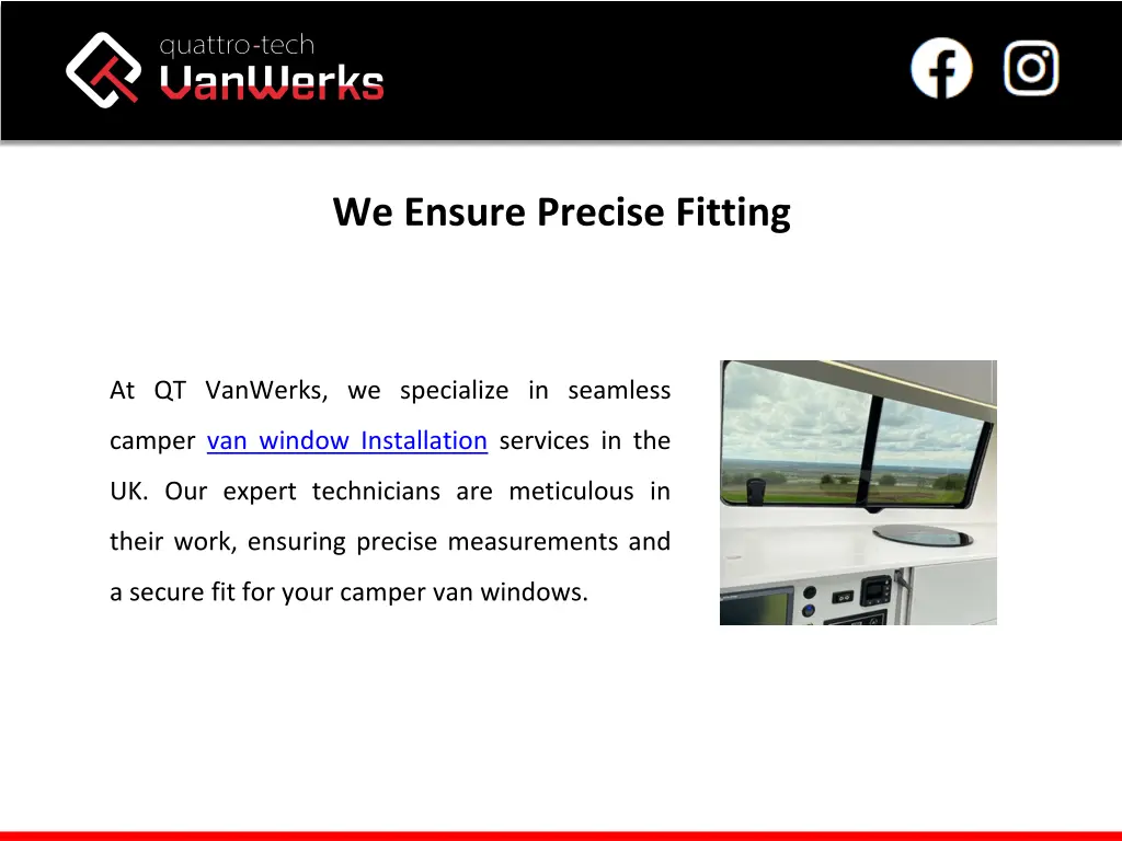 we ensure precise fitting