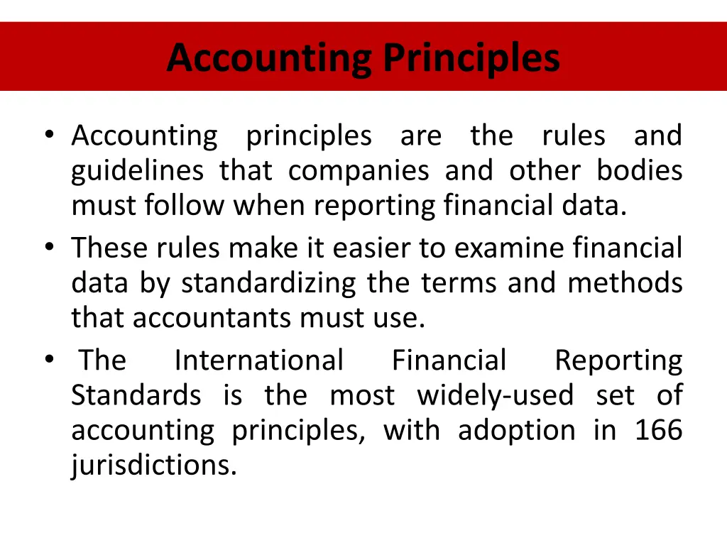 accounting principles