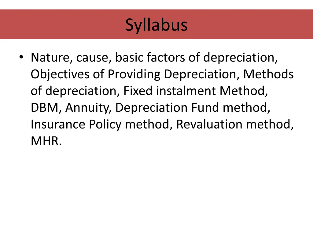 syllabus