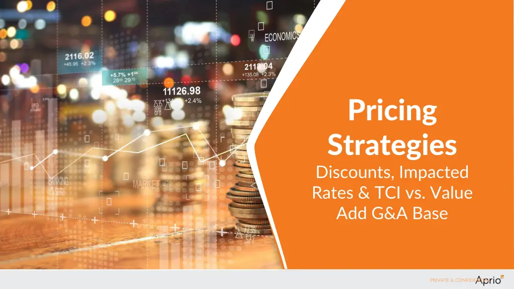 pricing strategies discounts impacted rates