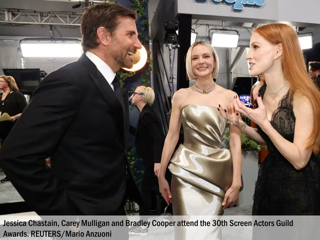 jessica chastain carey mulligan and bradley