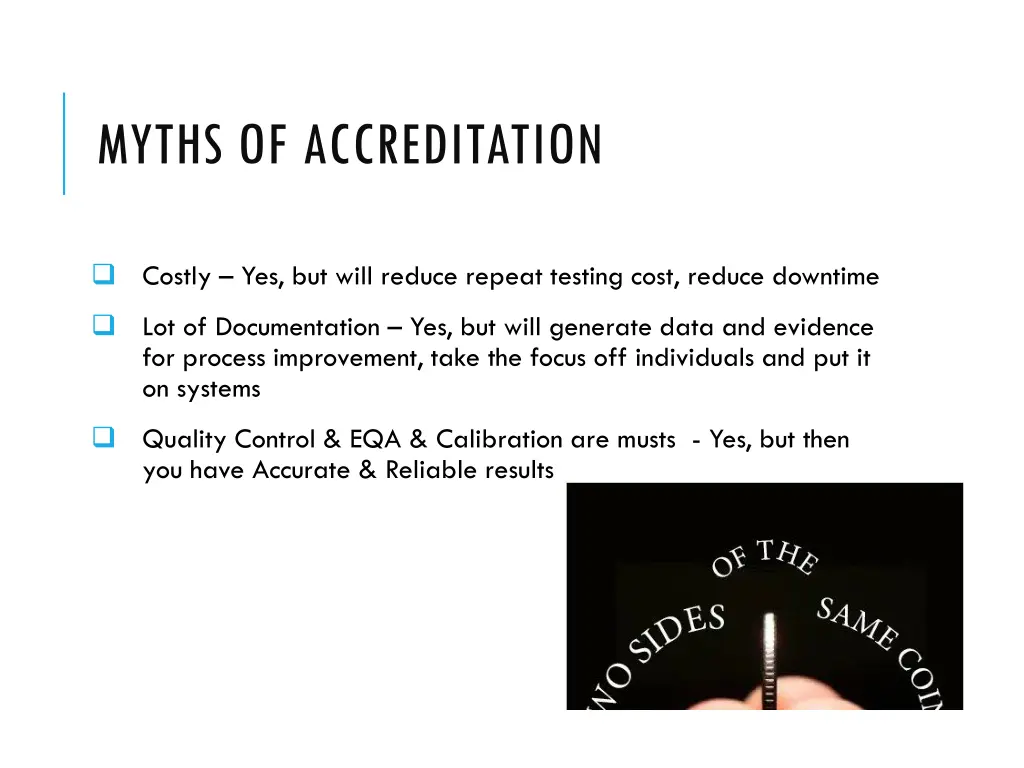 myths of accreditation