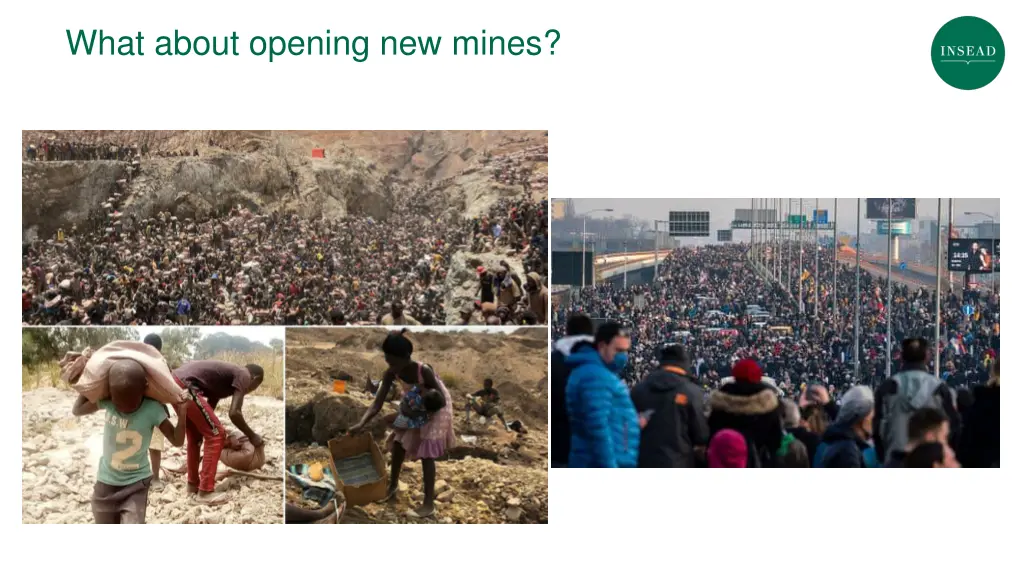 what about opening new mines