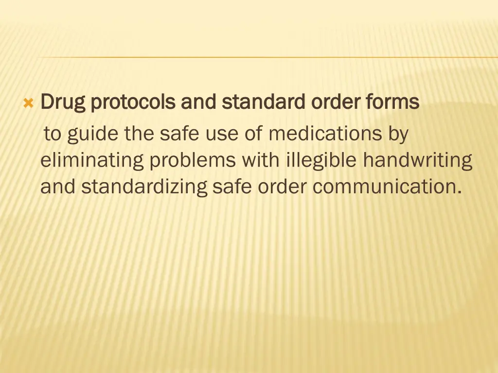 drug protocols and standard order forms drug