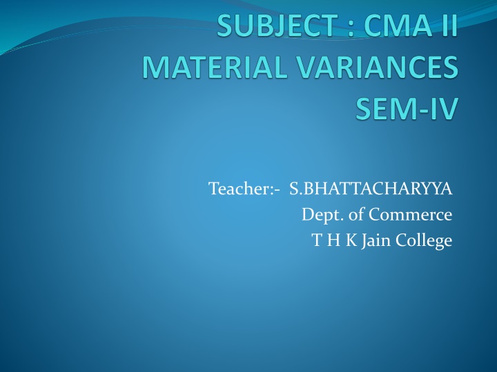 teacher s bhattacharyya dept of commerce