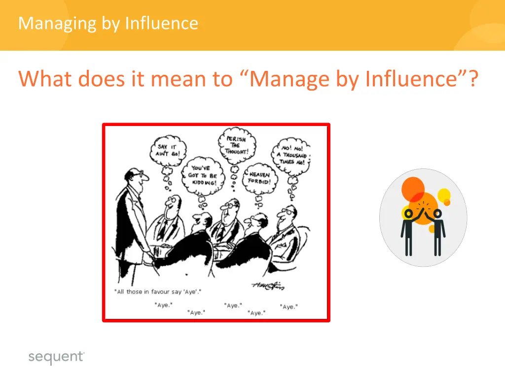 managing by influence 1