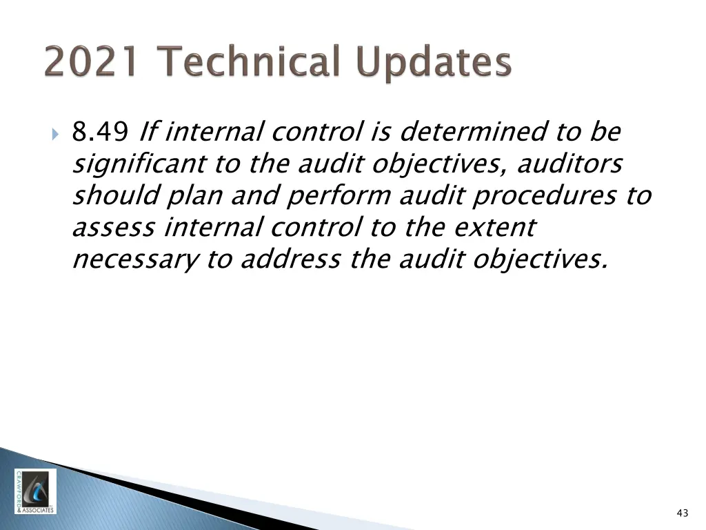 8 49 if internal control is determined