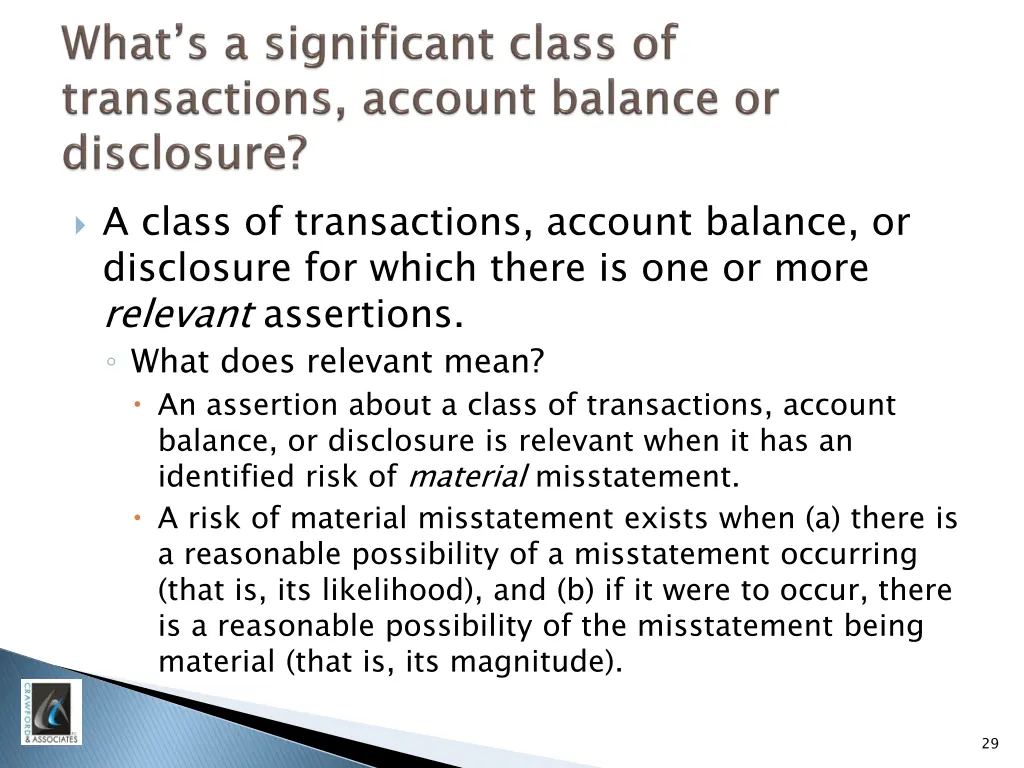 a class of transactions account balance