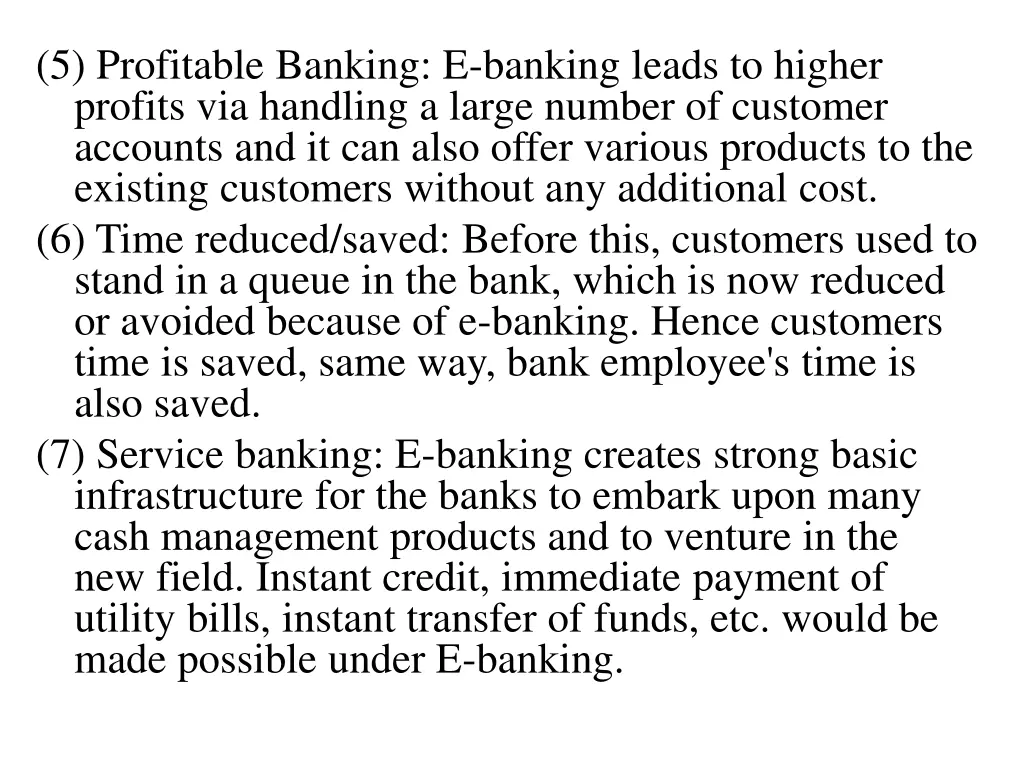 5 profitable banking e banking leads to higher