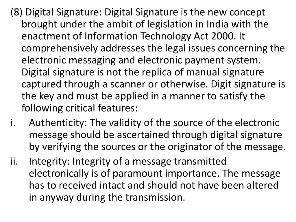 8 digital signature digital signature