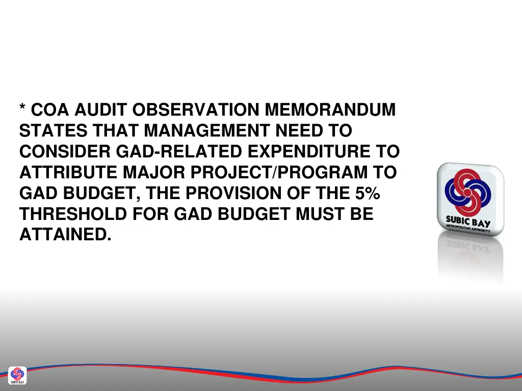 coa audit observation memorandum states that