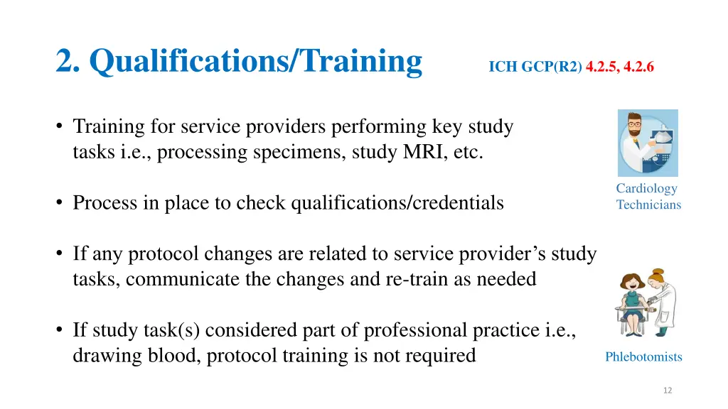 2 qualifications training ich gcp r2 4 2 5 4 2 6