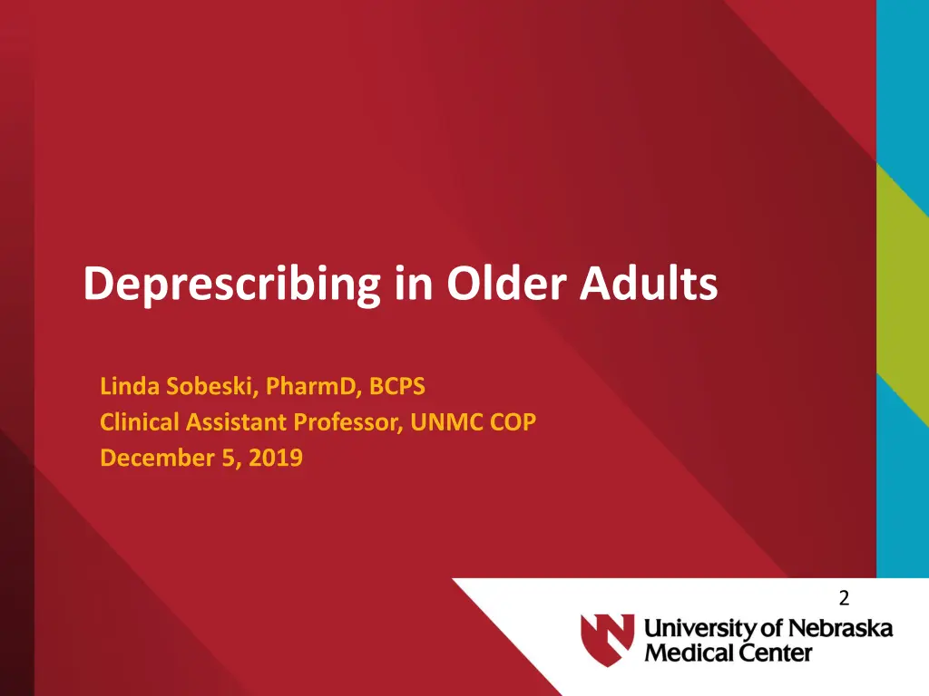 deprescribing in older adults