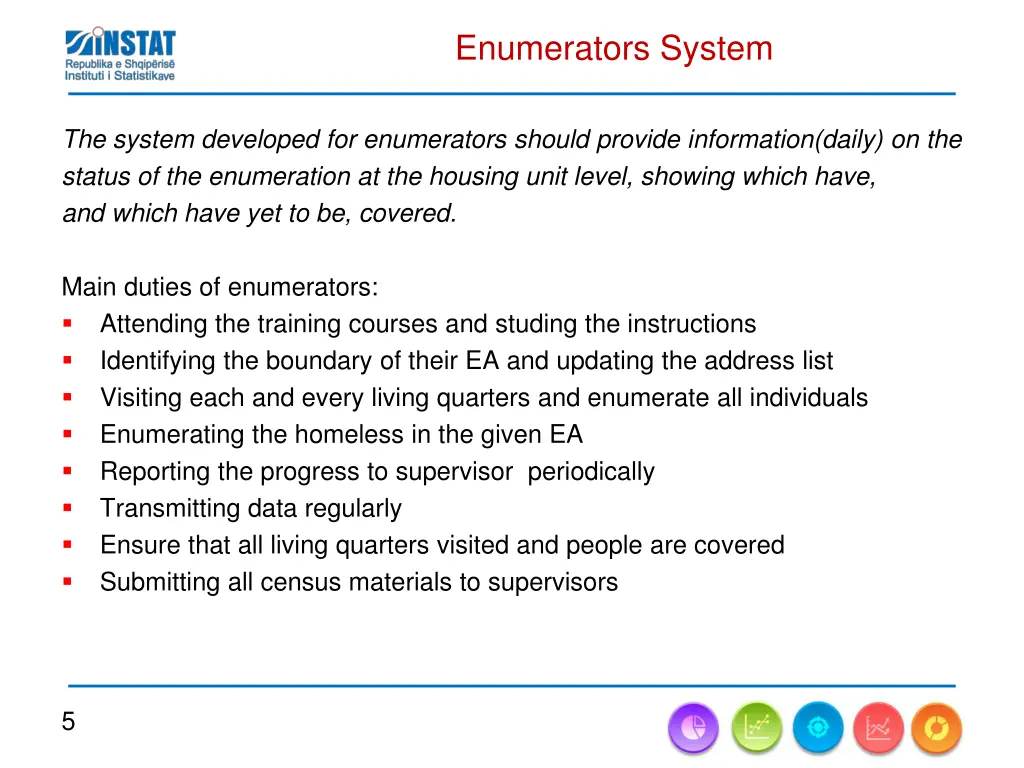 enumerators system