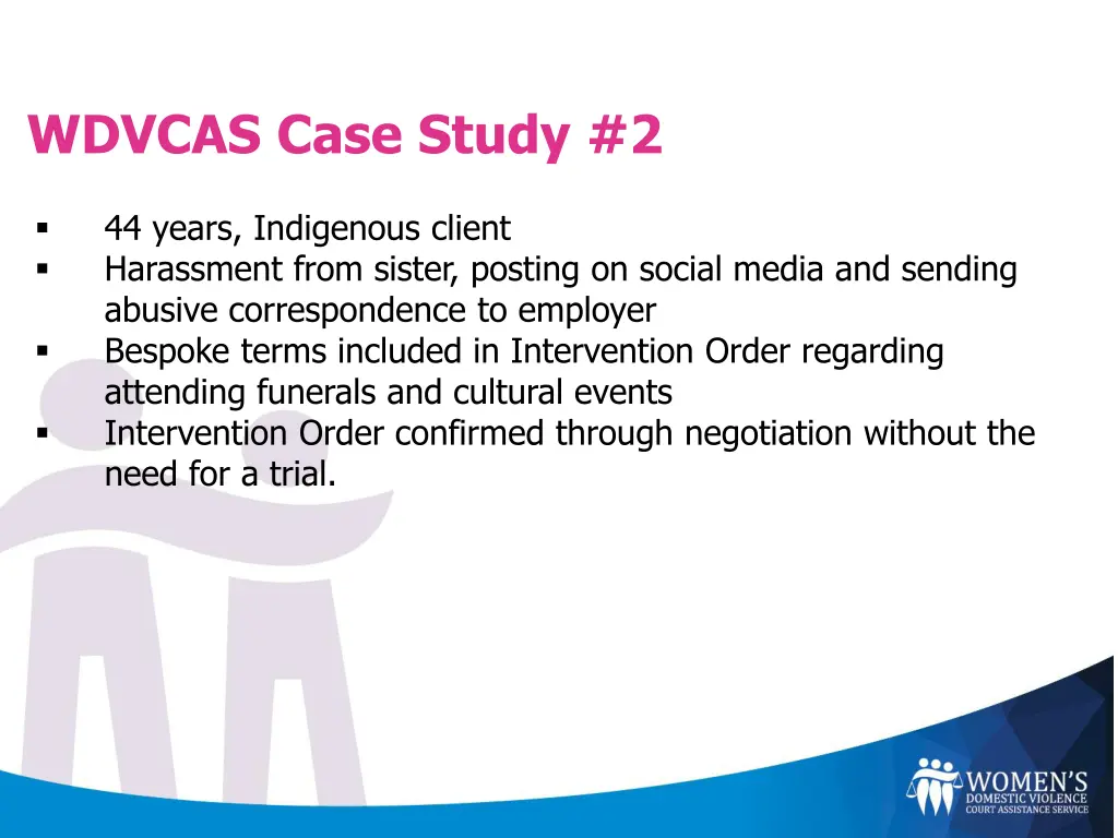 wdvcas case study 2