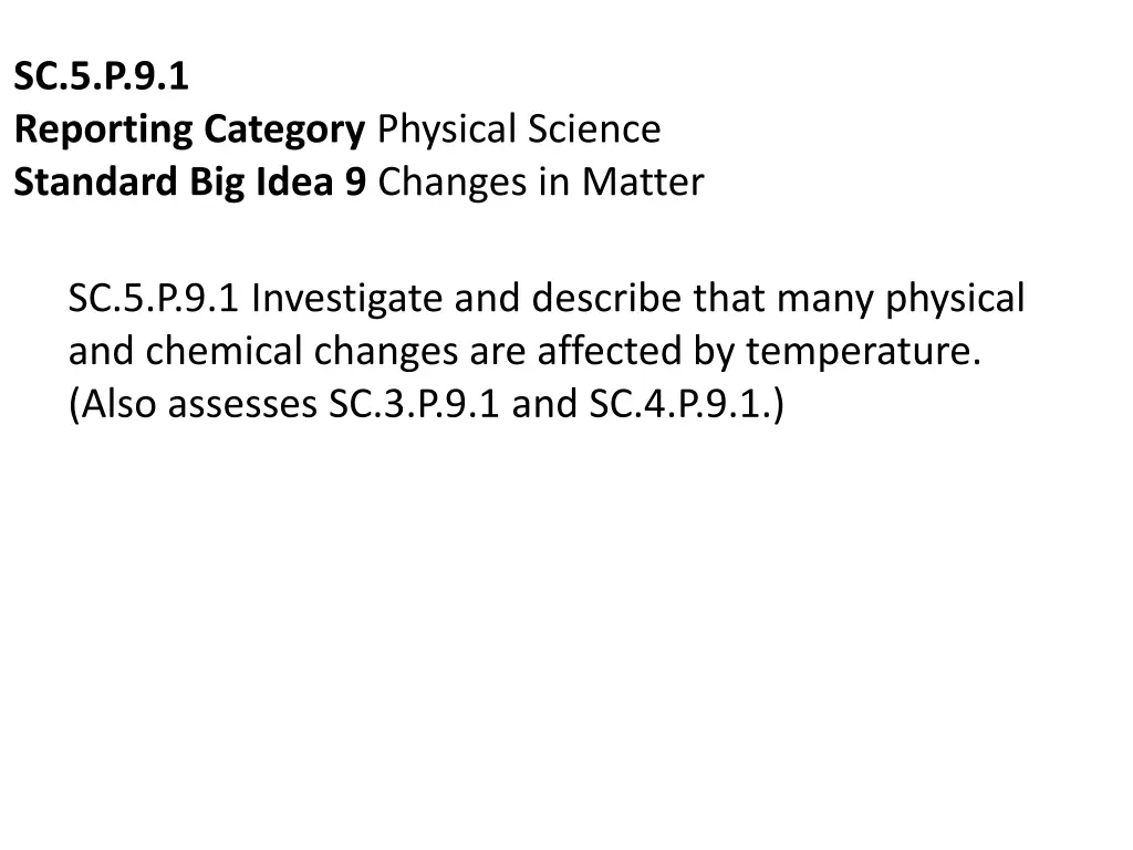 sc 5 p 9 1 reporting category physical science