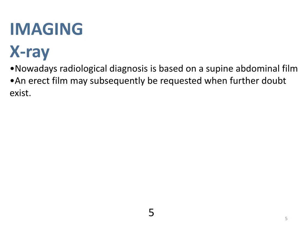 imaging x ray nowadays radiological diagnosis