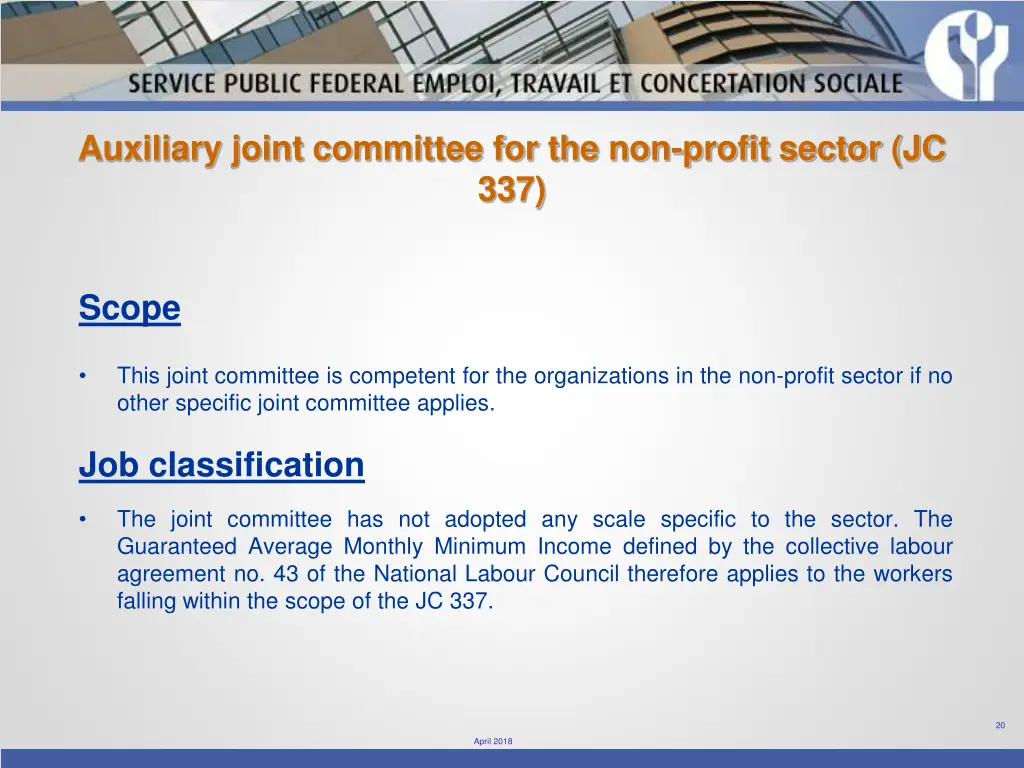 auxiliary joint committee for the non profit