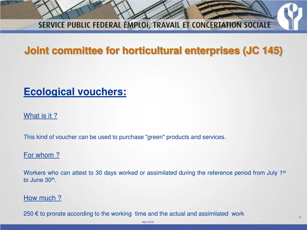 joint committee for horticultural enterprises 6