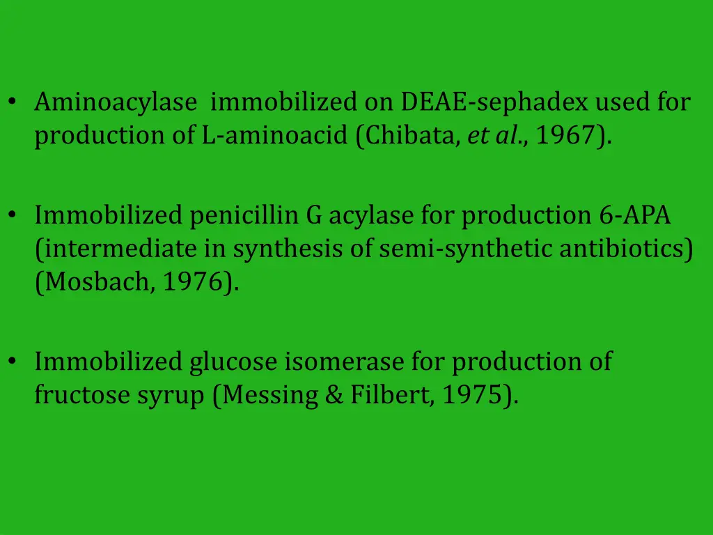 aminoacylase immobilized on deae sephadex used