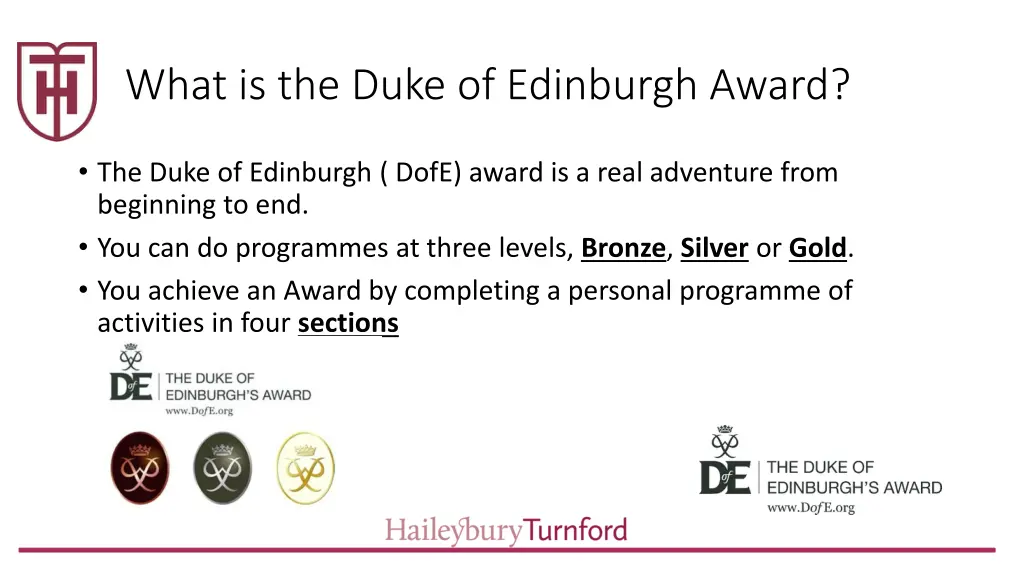 what is the duke of edinburgh award