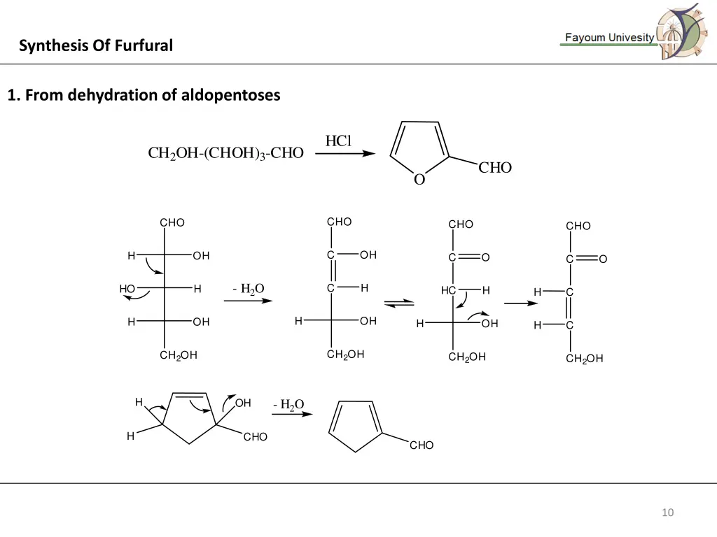 synthesis of furfural