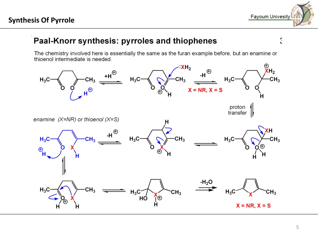 synthesis of pyrrole