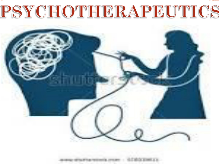 psychotherapeutics