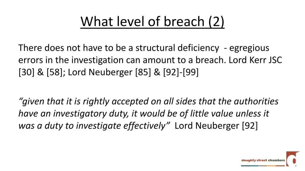 what level of breach 2