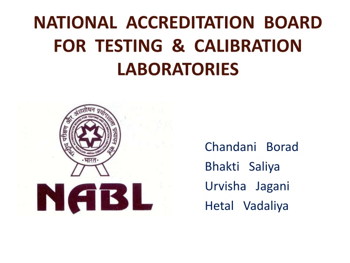 national accreditation board for testing