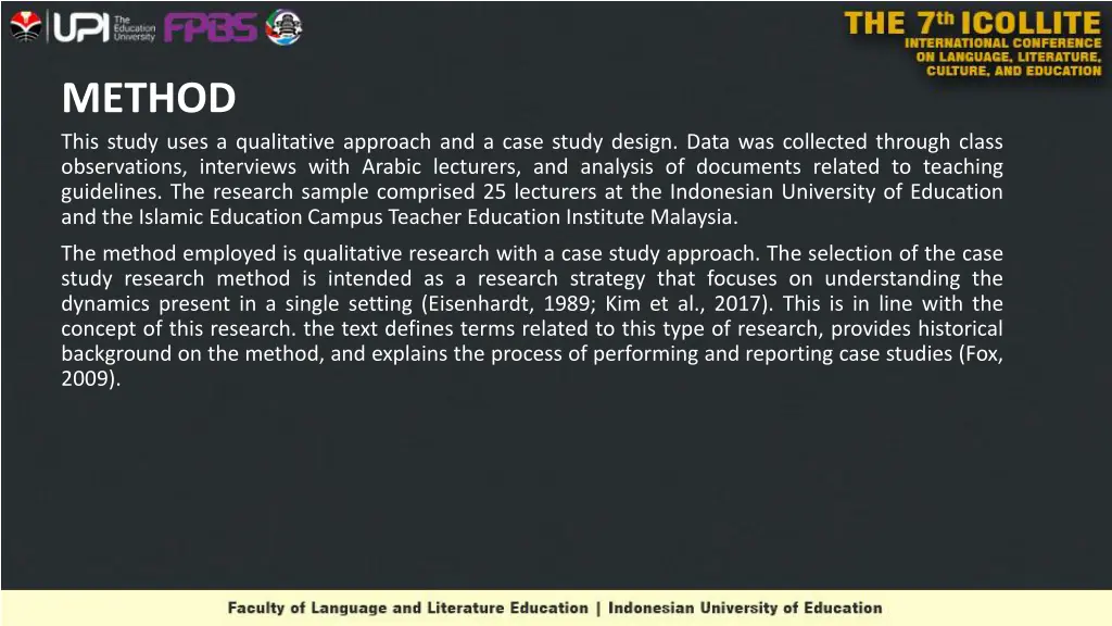 method this study uses a qualitative approach