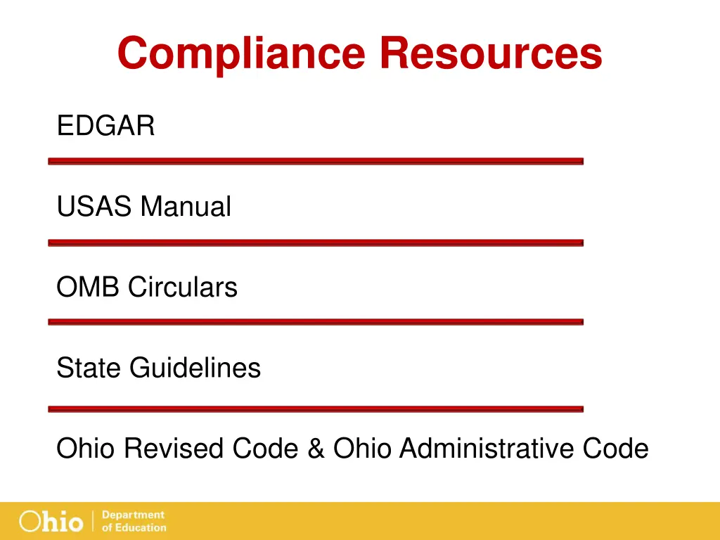 compliance resources 1