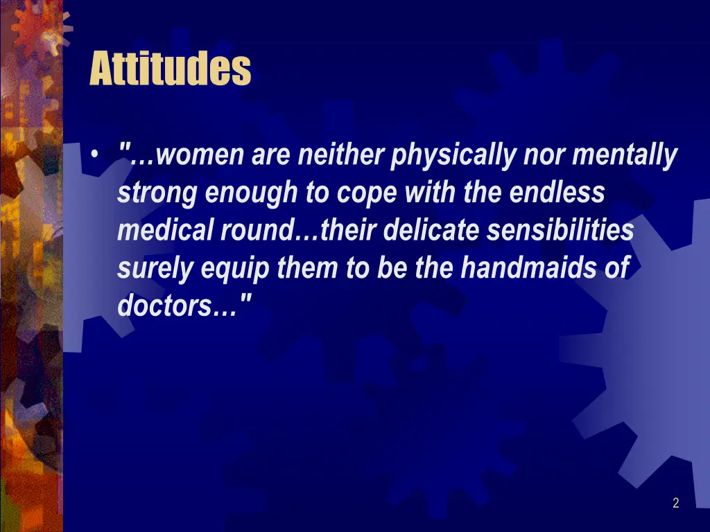 attitudes