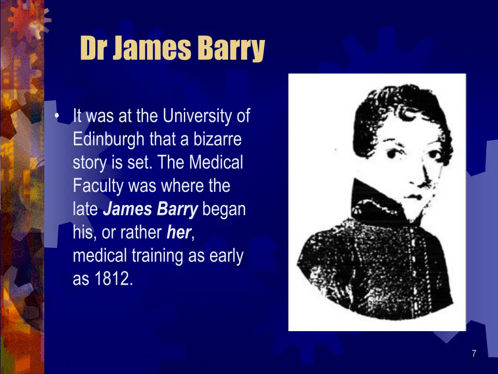 dr james barry