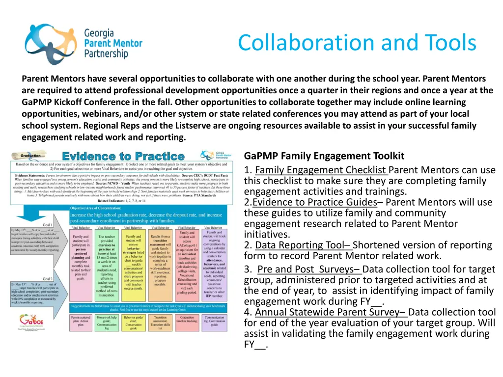 collaboration and tools