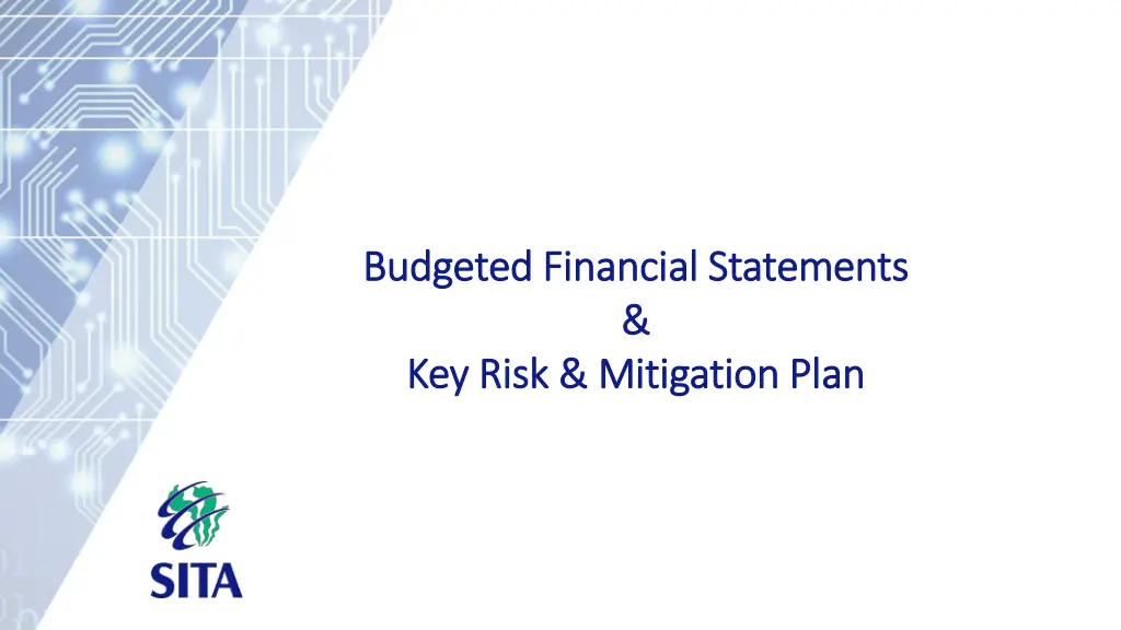 budgeted financial statements budgeted financial
