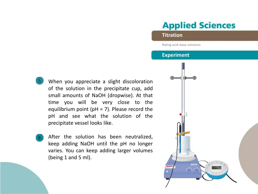 endothermic and exothermic reactions titration